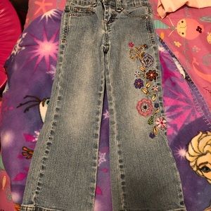 Super cute embellished Toddler Jeans